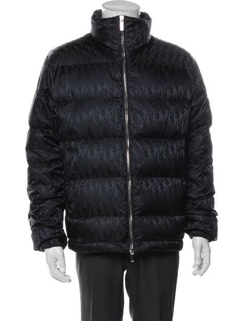 dior puffer jacket mens|dior oblique puffer jacket.